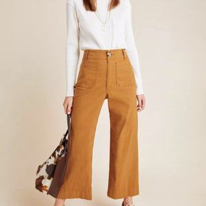 Anthropologie Wide-Leg Trousers